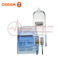 64663 OSRAM HLX 400W 36V G6.35 EVD